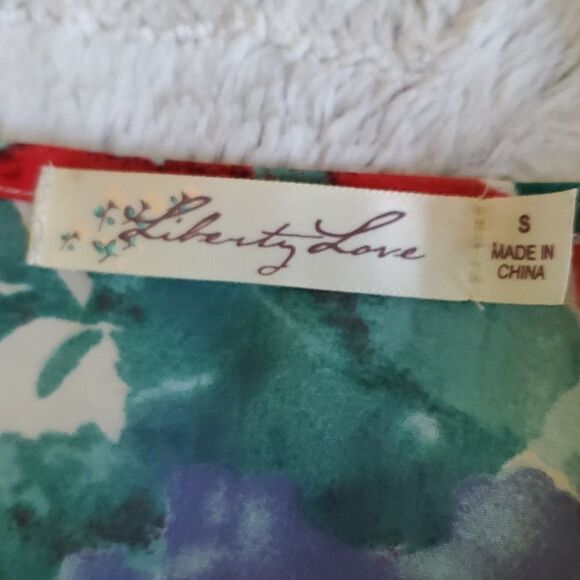 Liberty Love Floral Long Sleeve Wrap Dress | S - Picture 3 of 6